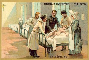 Medisin (chromolitho) av French School
