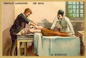 Medisin (chromolitho) av French School