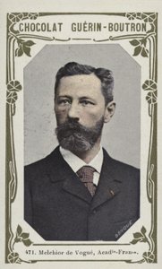 Melchior de Vogue, Academie-Francaise (farget bilde) av French School