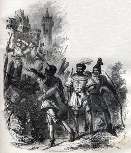 Leiesoldater og banditter til pave Clement VI (Peter Roger av French School