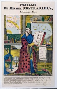 Michel Nostradame (Nostradamus) (1502-66) ca. 1840 av French School