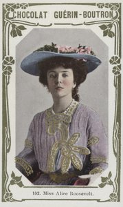 Frøken Alice Roosevelt (farget bilde) av French School