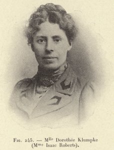 Ms. Dorothee Klumpke (Mrs. Isaac Roberts) (gravering) av French School