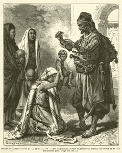 Skikker og overtro i Tripolitania (gravering) av French School