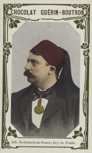 Mohamed-en-Naser, bey de Tunis (farget bilde) av French School