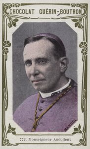 Monseigneur Audollent (farget bilde) av French School