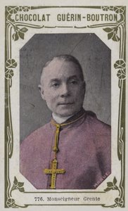 Monseigneur Grente (farget bilde) av French School