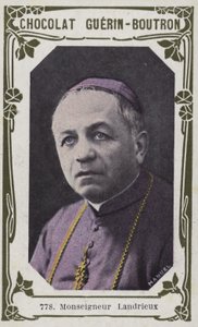 Monseigneur Landrieux (farget bilde) av French School