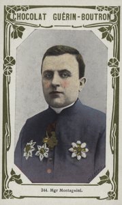 Monseigneur Montagnini (farget bilde) av French School