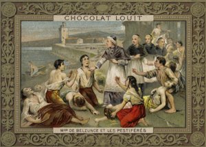 Monsignor de Belsunce, biskop av Marseille og pestofre, 1720 av French School