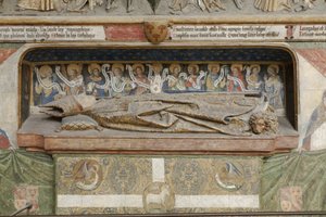 Monument til Adrien de Henencourt av French School