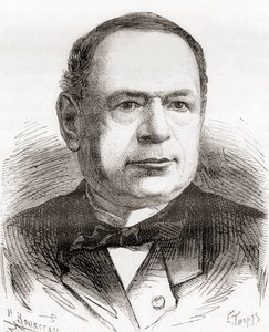 Moritz Hermann von Jacobi, fra Les Merveilles de la Science, publisert ca. 1870 (gravering) av French School