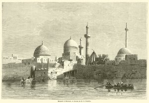 Mosquee a Mossoul (gravering) av French School