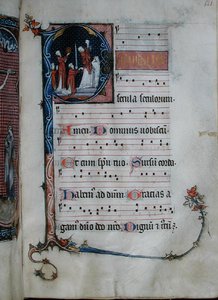 Ms 103 Historiate initial 