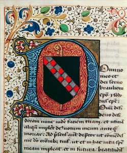 Ms 167 fol.69 Historikert initial 