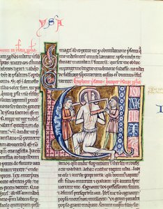 Ms 21 fol.98v Jesajas martyrium, fra en bibel