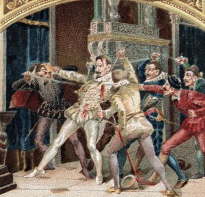 Mordet på hertugen av Guise (Henry I av Lorraine, kjent som Balafre av French School
