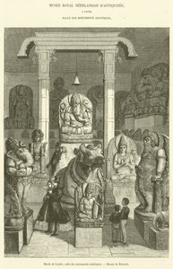 Leiden Museum, Hall of Asian Monuments (gravering) av French School
