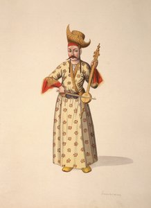 Musiker, osmansk periode, tredje kvartal av 1700-tallet (wc på papir) av French School