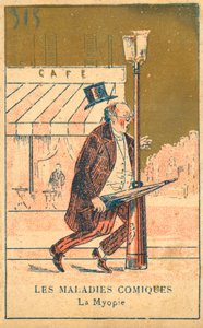 Myopi (chromolitho) av French School