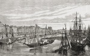 Nantes, Frankrike, på 1700-tallet, fra 