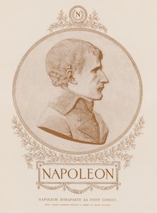 Napoleon Bonaparte som første konsul av French School