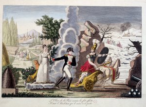 Napoleon I Between War and Peace, ca. 1815 - Napoleon mellom krig og fred - Fredens oliven ble forgjeves tilbudt ham, han følger ambisjonen som førte ham til tapet - i "Napoleon 1er", en dummy-samling av tegneserier av French School