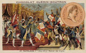 Napoleon og fordelingen av ørnestandardene av French School