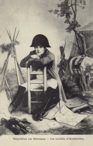Napoleon ved Bivuak av French School