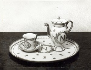 Napoleons kaffesett (porselen)