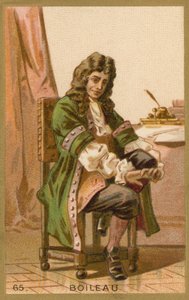 Nicolas Boileau , fransk poet av French School