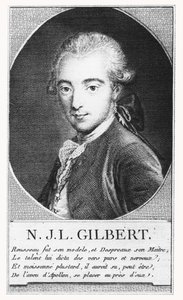 Nicolas J. Gilbert (gravering) av French School