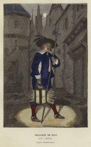 Nattevakt, 1500-tallet av French School