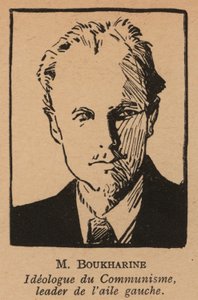 Nikolai Bukharin , russisk bolsjevikisk revolusjonsteoretiker og politiker (lito) av French School