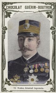 Nodzu, japansk general (farget bilde) av French School