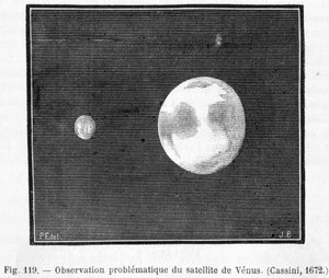 Problematisk observasjon av satellitten til Venus (Cassini av French School