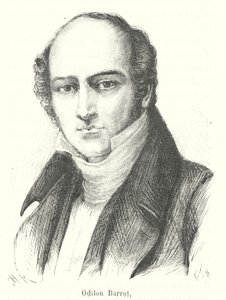 Odilon Barrot (gravering) av French School