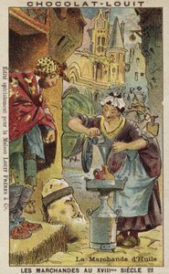 Oljeselger, 1700-tallet av French School