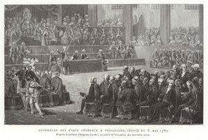 Åpning av General Estates, Versailles, 5. mai 1789 av French School