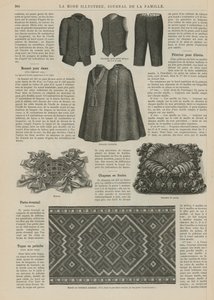 Side fra La Mode Illustree av French School