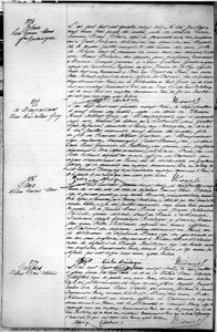 Side med dødsattesten til Guy de Maupassant (1850-93) 7. juli 1893 (penn og blekk på papir) (se 199748 for detaljer) av French School