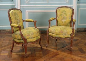 Par Louis XV lenestoler, 1723-74 (tre)