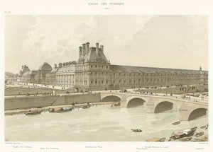 Tuileries-palasset, 1690 av French School