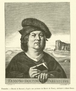 Paracelsus (gravering) av French School