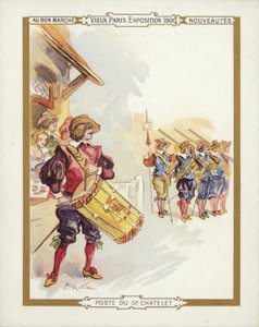 Paris-utstilling 1900, Cavalier-trommeslag av French School