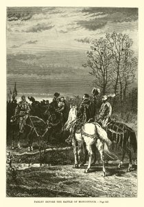 Parley før slaget ved Moncontour av French School