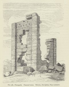 Pasargadae, begravelsestårn av French School