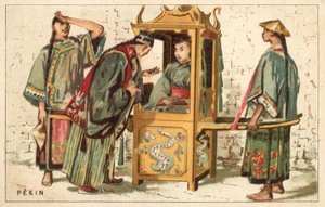 Peking (chromolitho) av French School