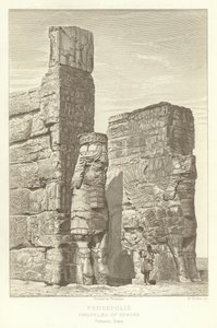 Persepolis, Propylaea of Xerxes, nåværende tilstand av French School