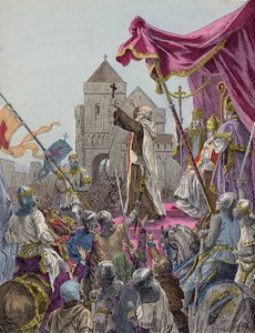 Peter eremitten forkynner det første korstoget av French School